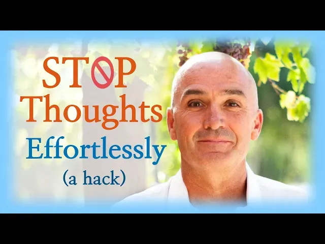 The Thought Stopping Exercise that ACTUALLY WORKS